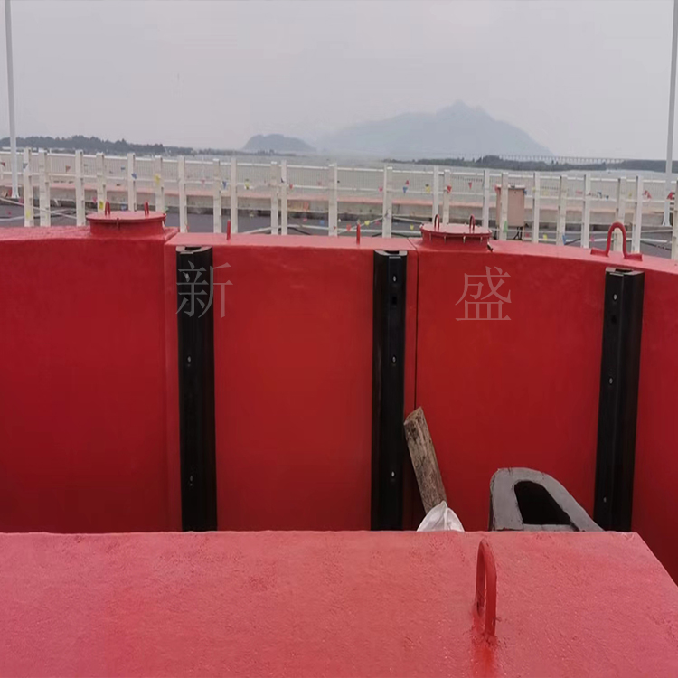 自浮式箱型復(fù)合材料防撞設(shè)施(圖3)